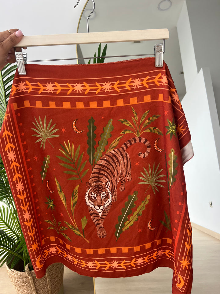 Falda Tigre teja