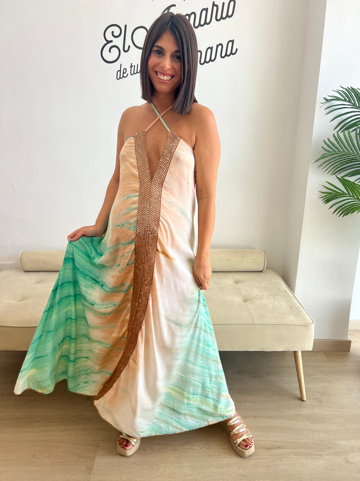 Vestido Bali marrón