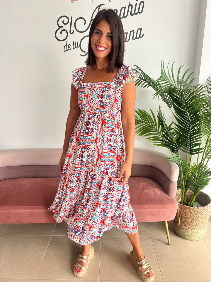 Vestido Molly naranja