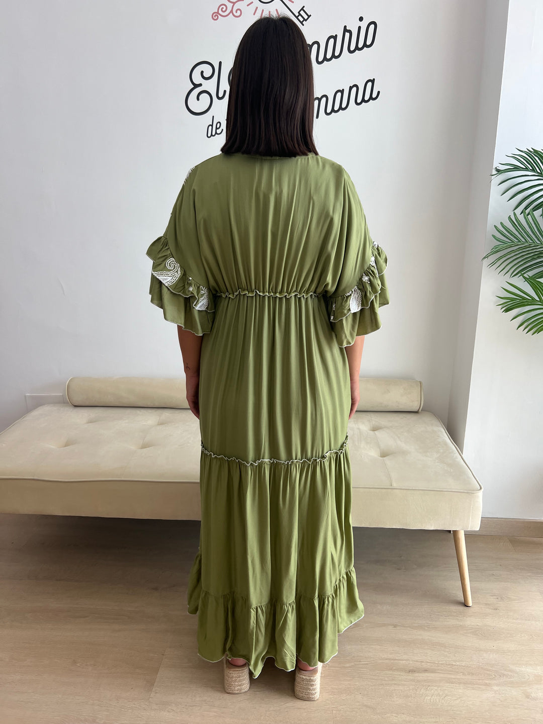 Vestido Malú verde