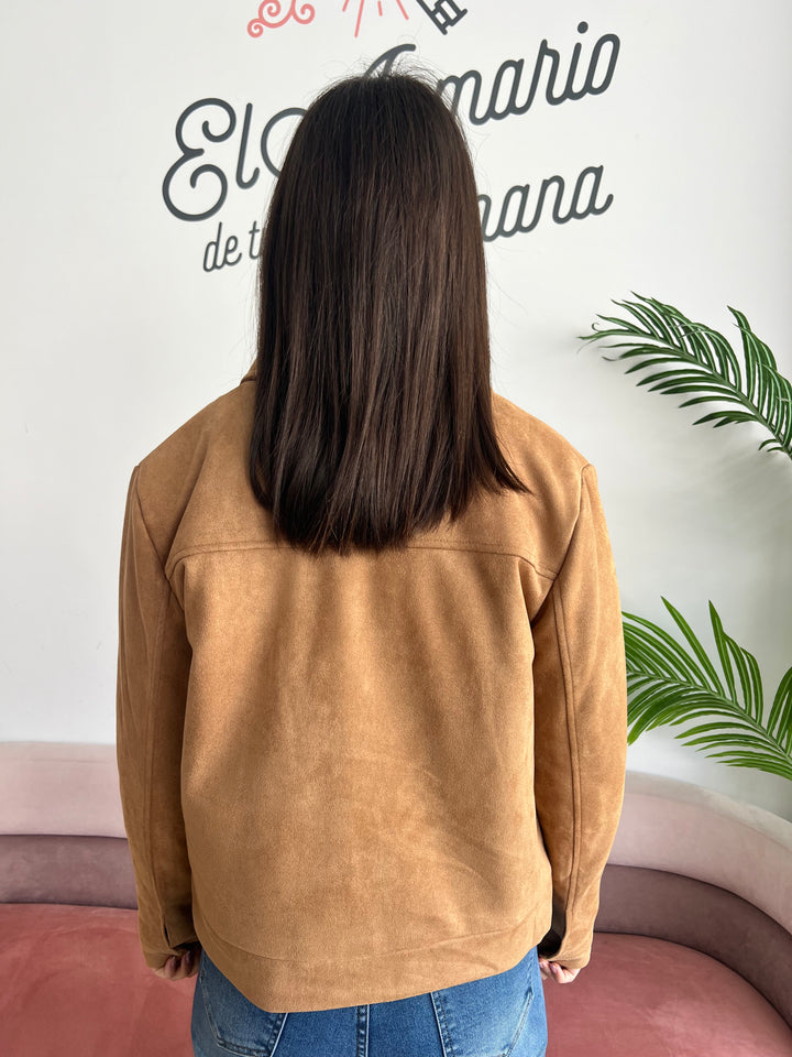 Chaqueta Lara camel