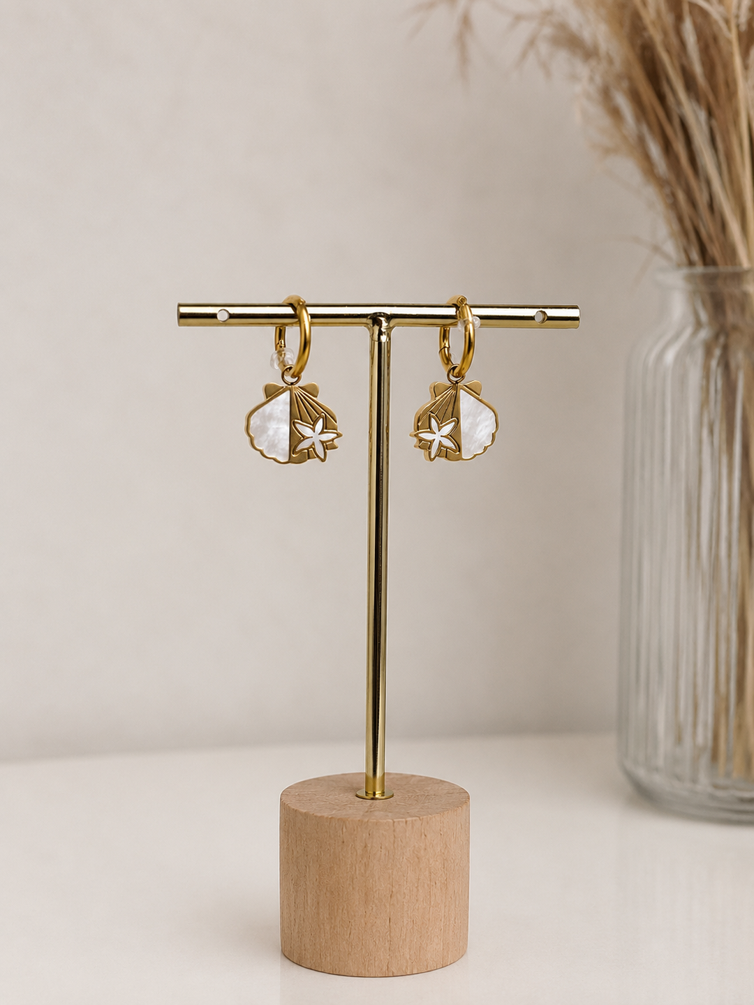 Pendientes Elara (acero)
