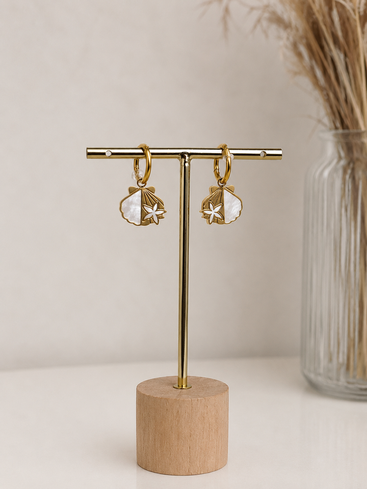 Pendientes Elara (acero)