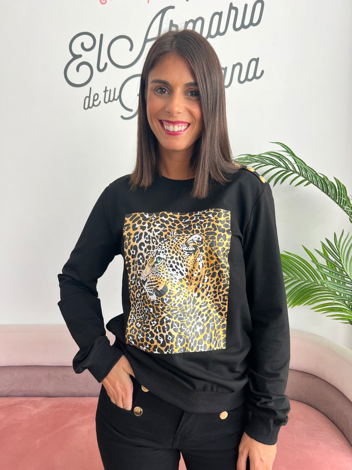Sudadera Kenia negro