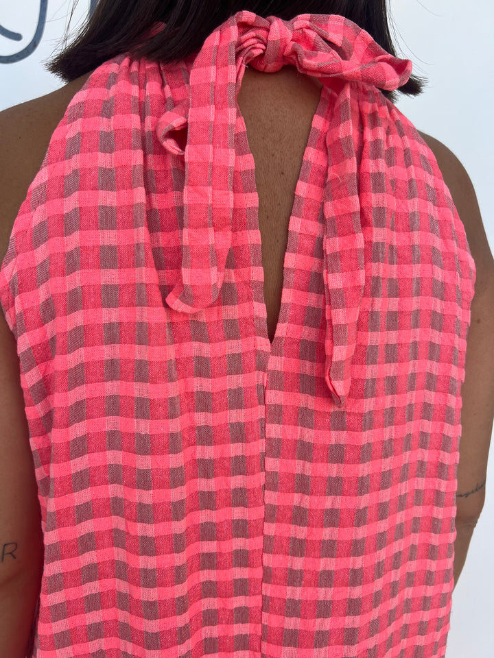Vestido Julieta fucsia