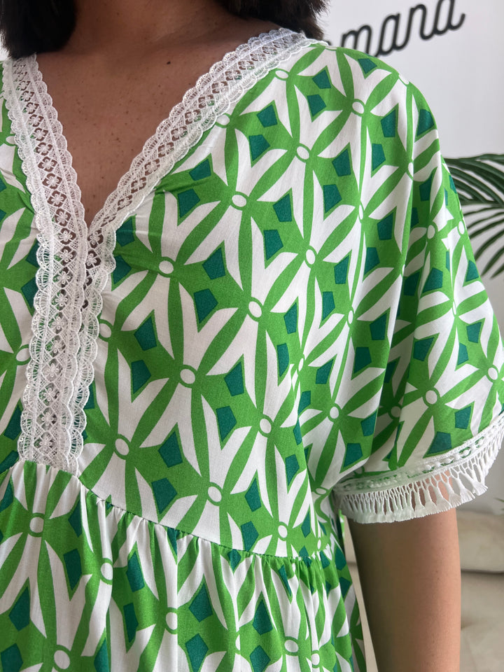 Vestido Amara verde
