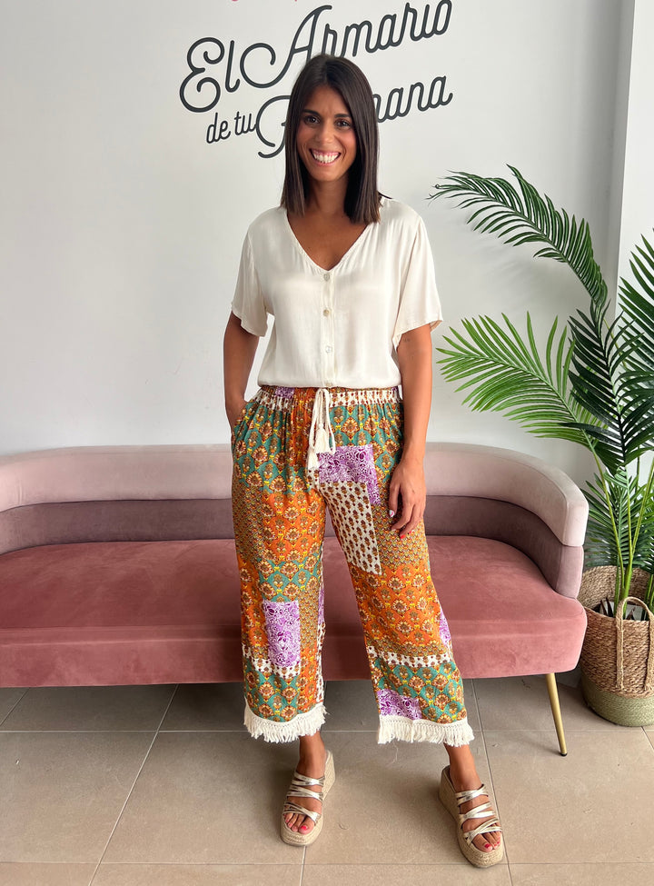 Pantalón Camila naranja