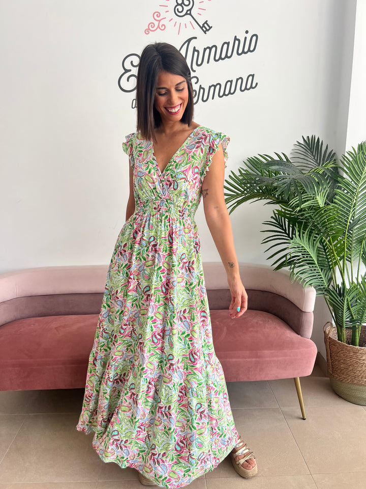 Vestido Nataly verde