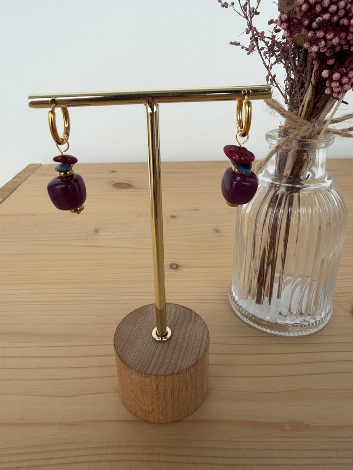 Pendientes Desi (acero)