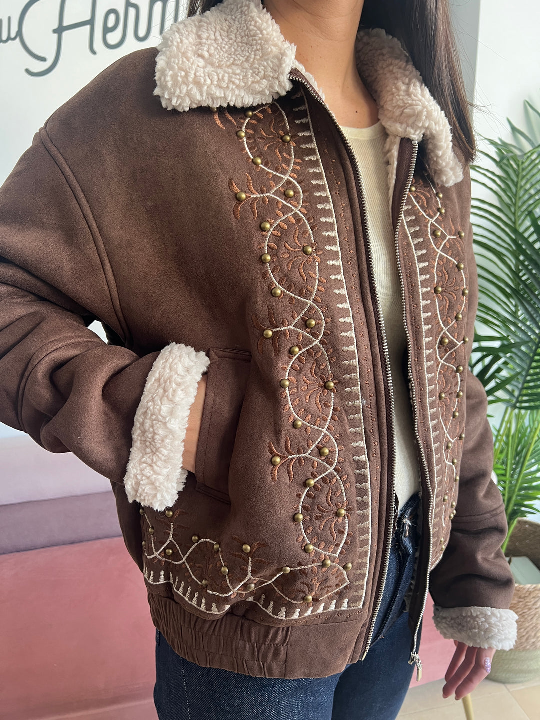 Chaqueta Paula marrón