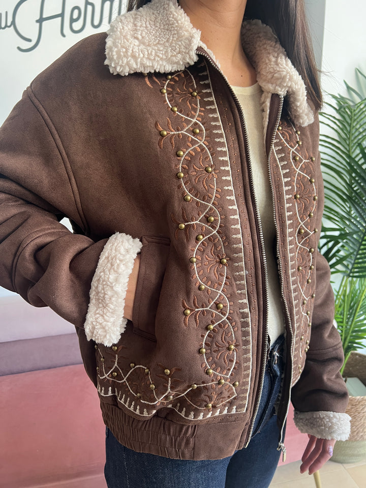 Chaqueta Paula marrón