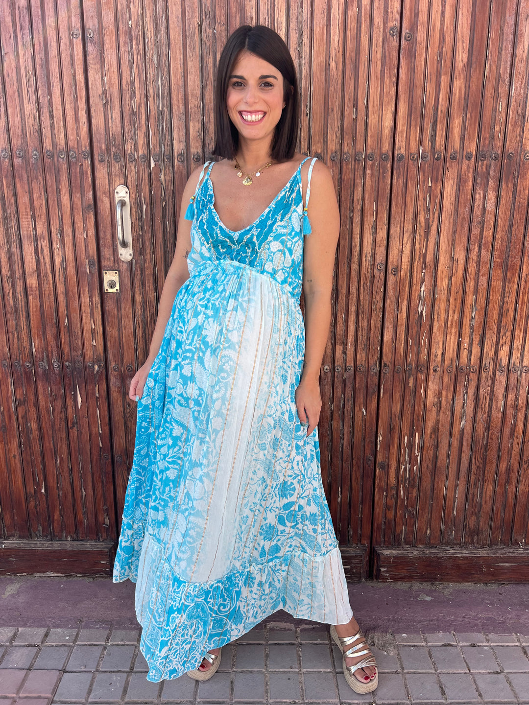 Vestido Menorca azul