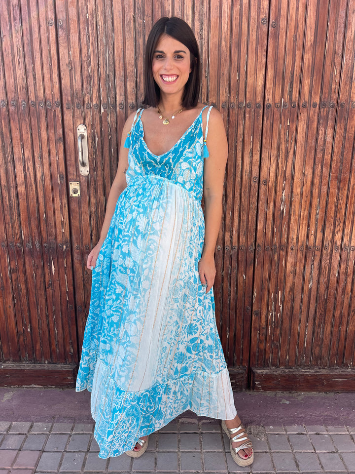 Vestido Menorca azul