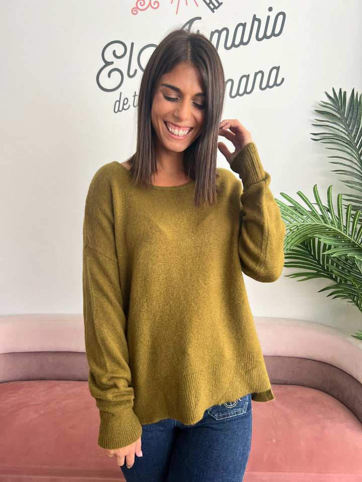 Jersey Manuela verde oliva