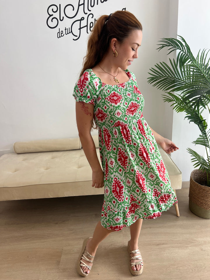 Vestido Candela verde