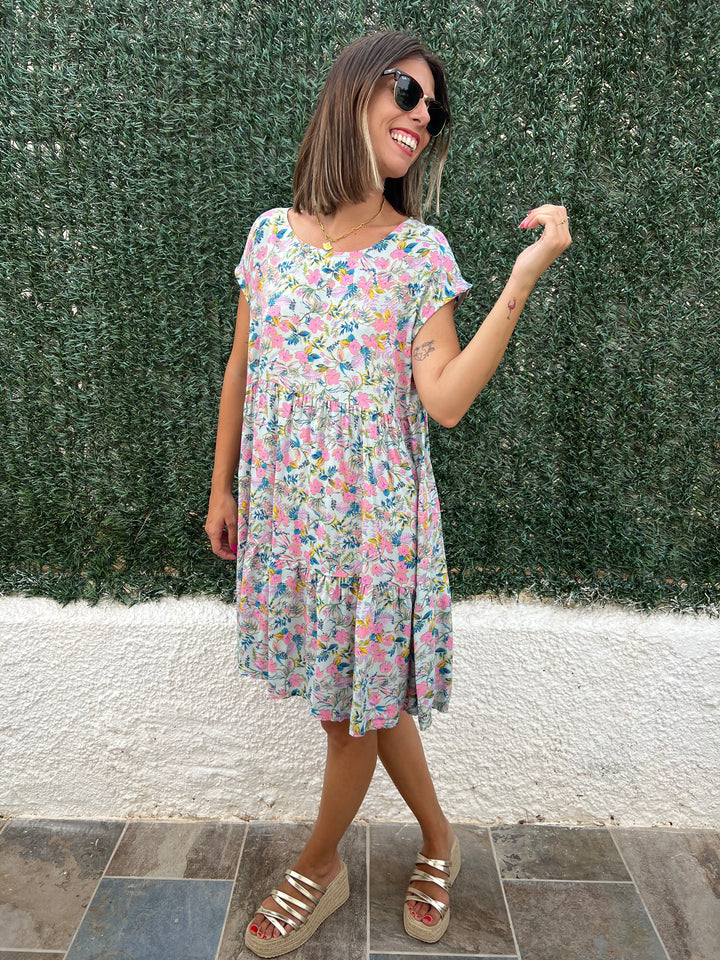 Vestido Luz gris