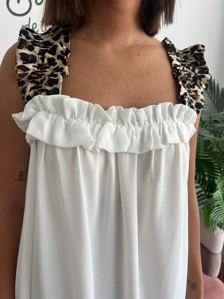 Vestido Kenia blanco