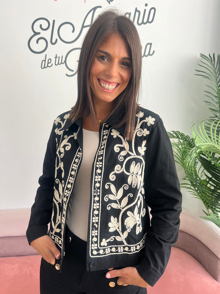 Chaqueta Tania negro