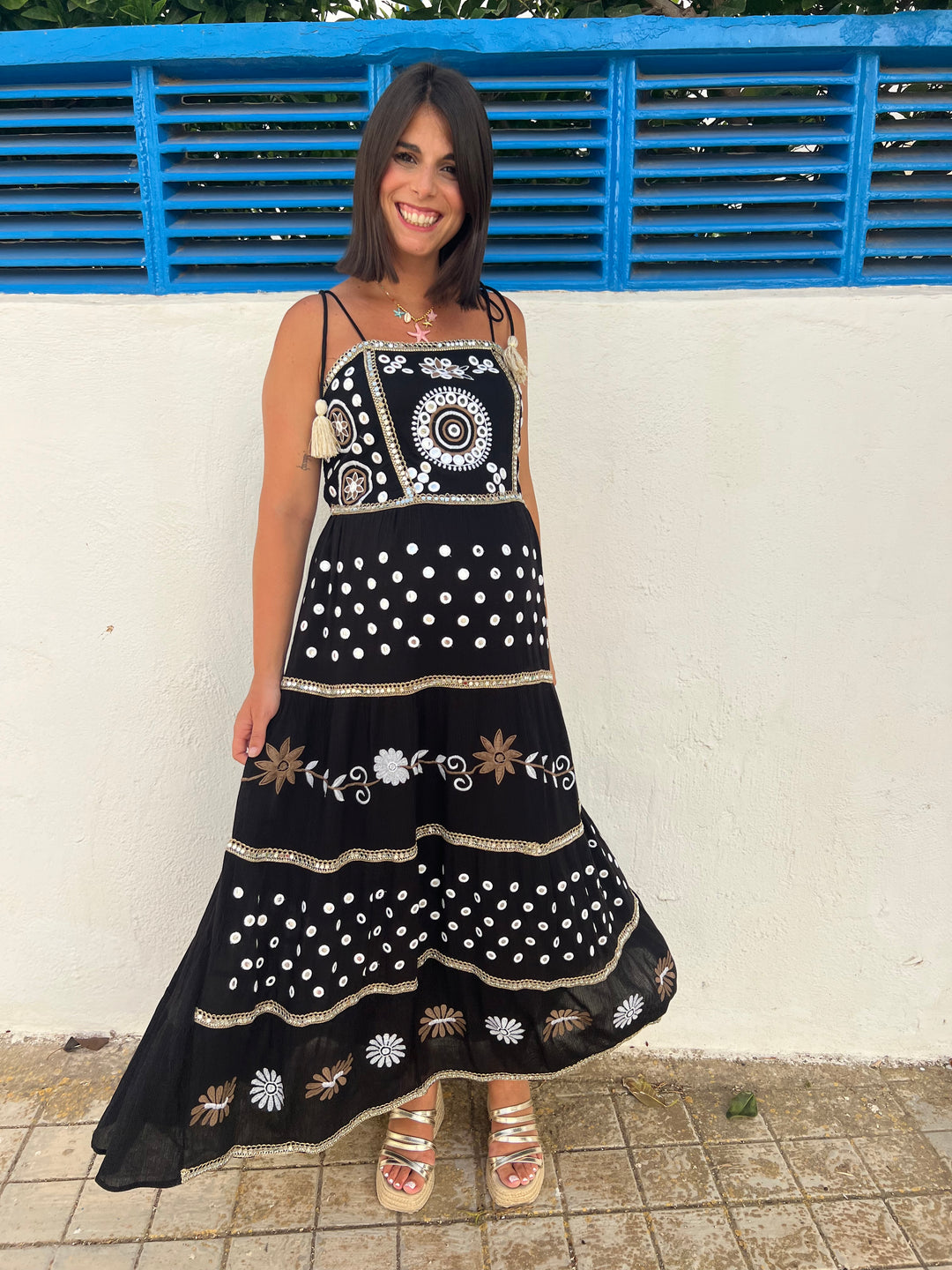 Vestido Boho negro