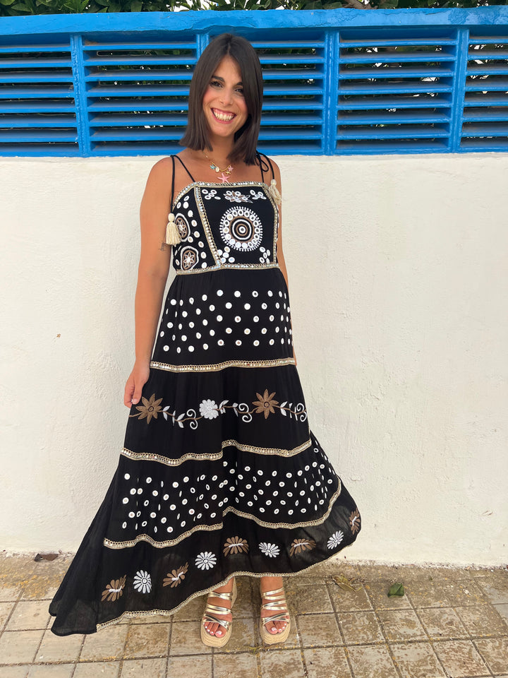 Vestido Boho negro