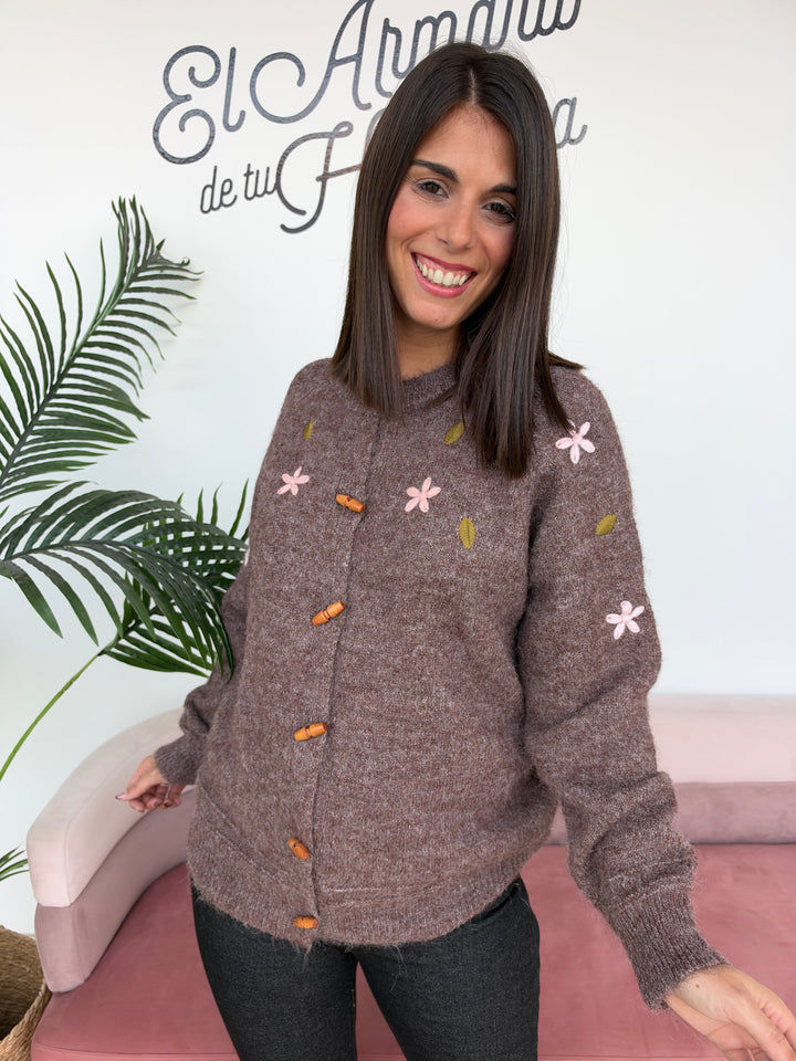 Chaqueta Cecilia marrón