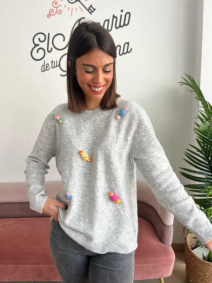 Jersey Candy gris