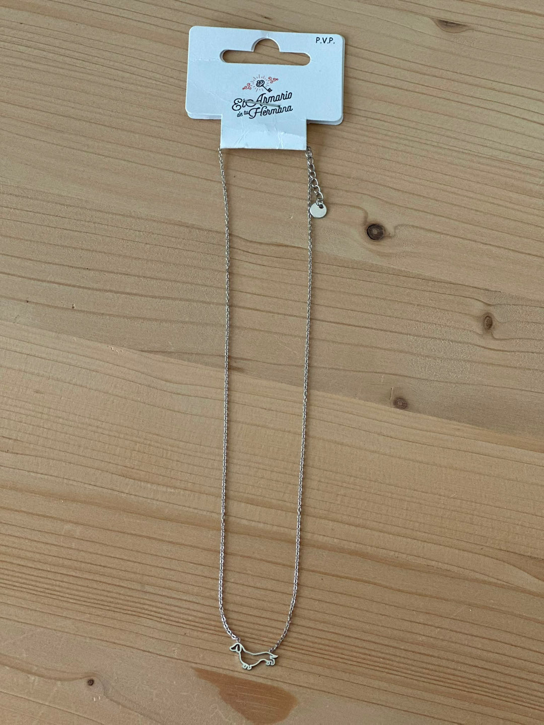 Collar Mini plata (acero)