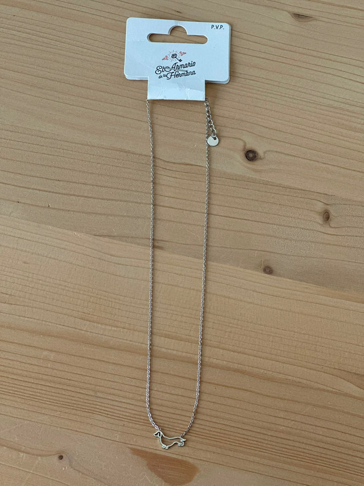 Collar Mini plata (acero)