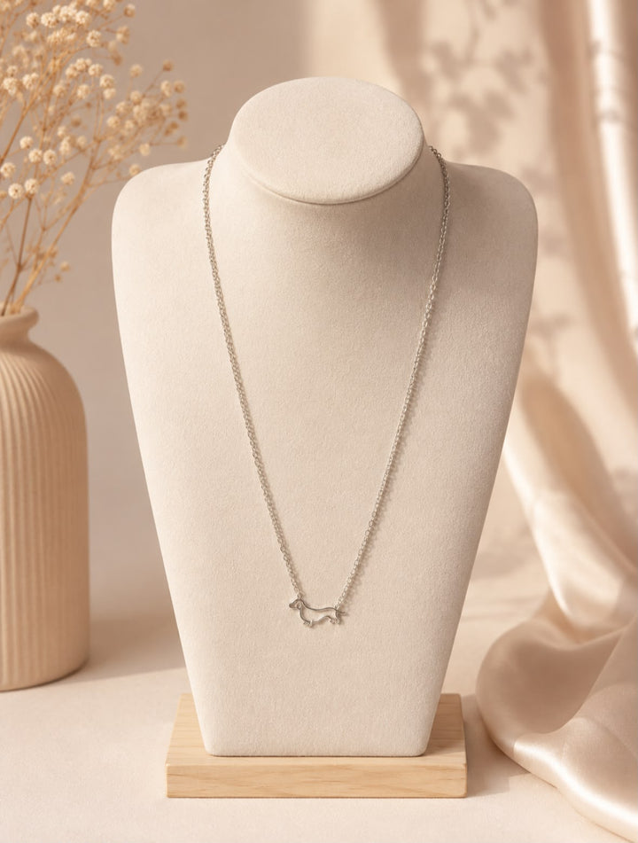 Collar Mini plata (acero)