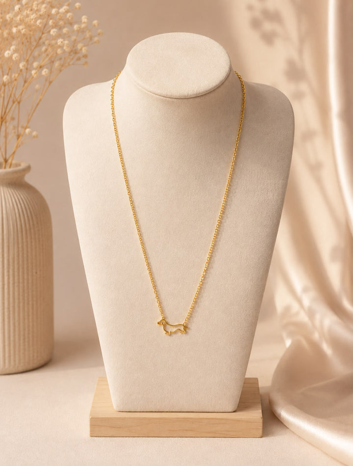 Collar Mini dorado (acero)