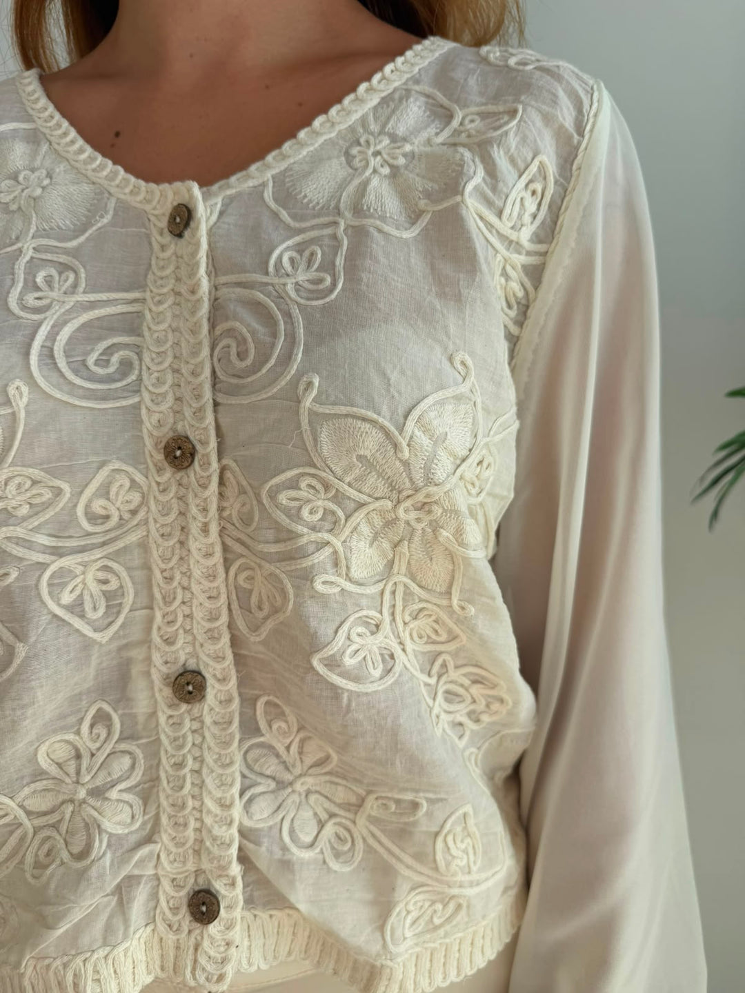 Chaqueta Aurora beige