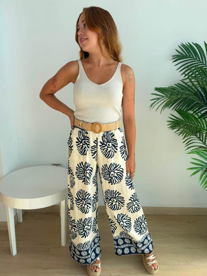 Pantalón Hana azul marino
