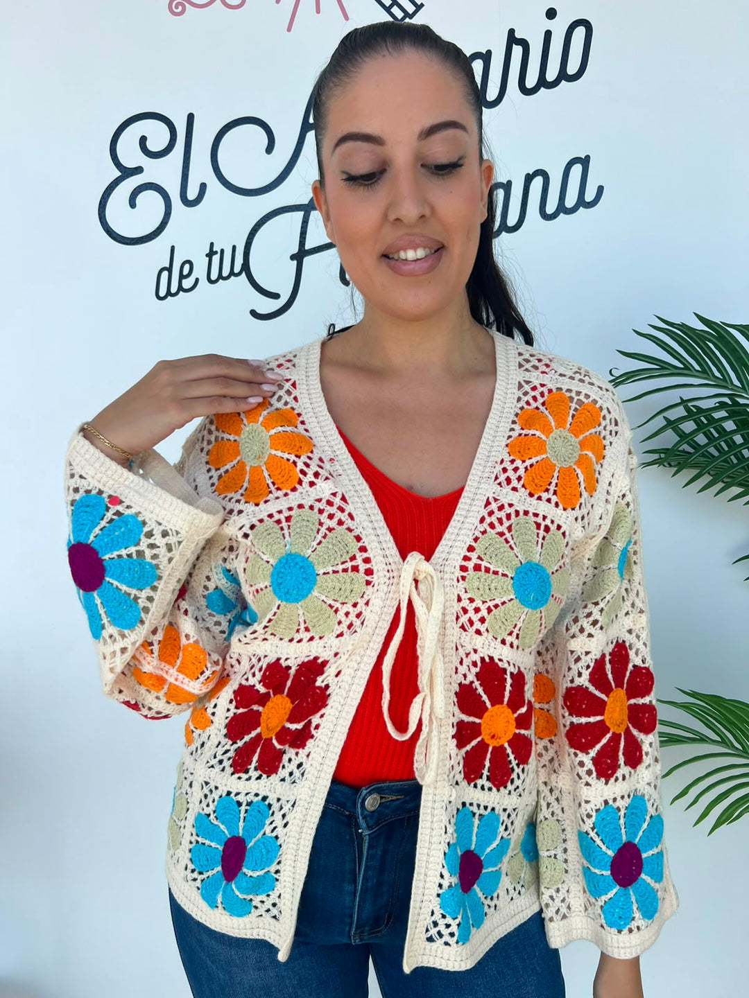 Chaqueta Rocío teja