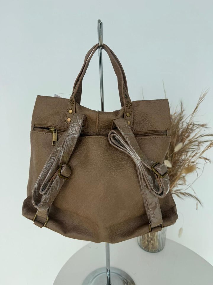 Mochila Margot beige