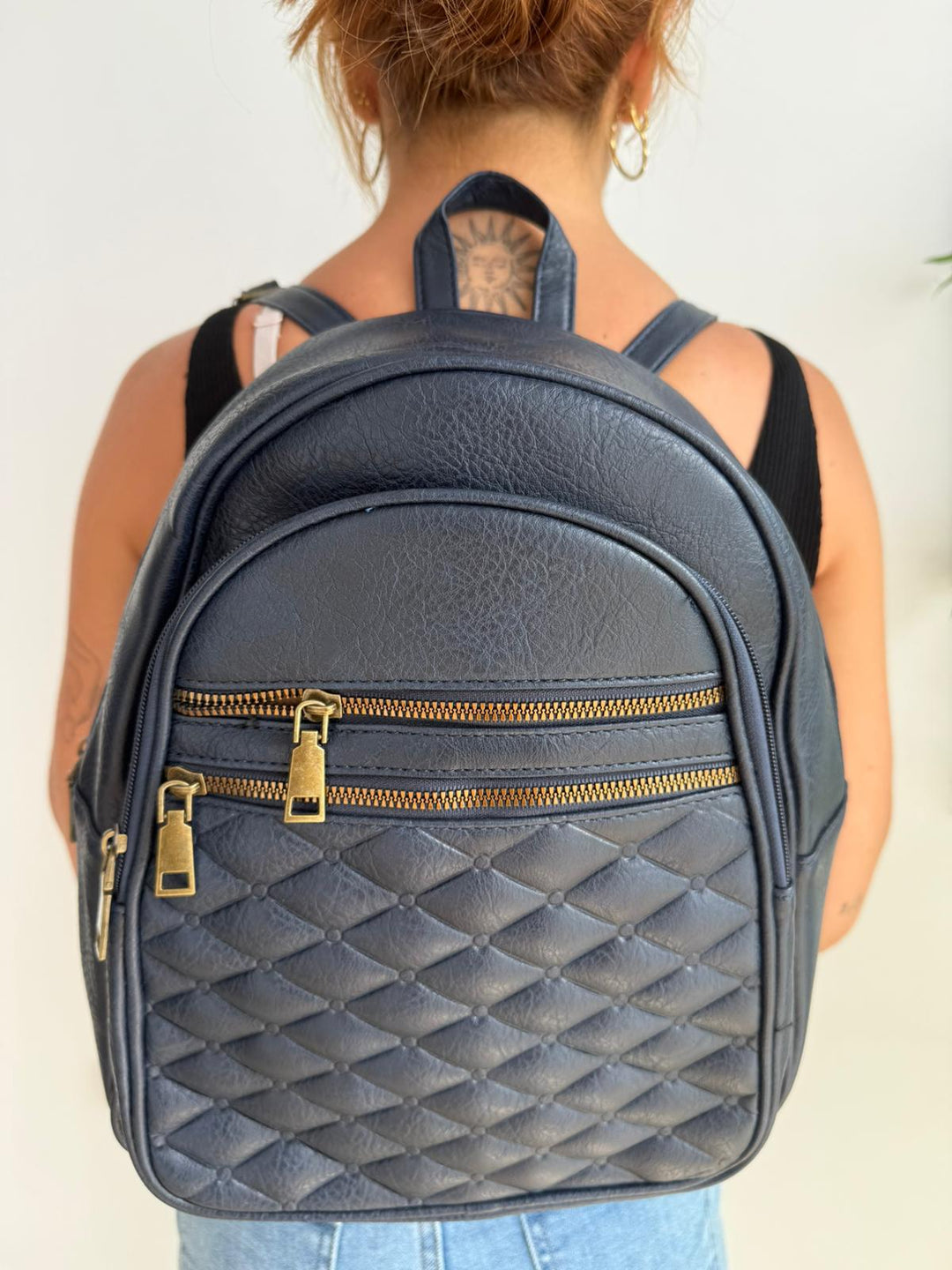Mochila Java azul marino