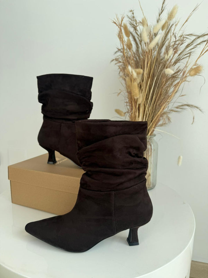 Botas Mara marrón oscuro