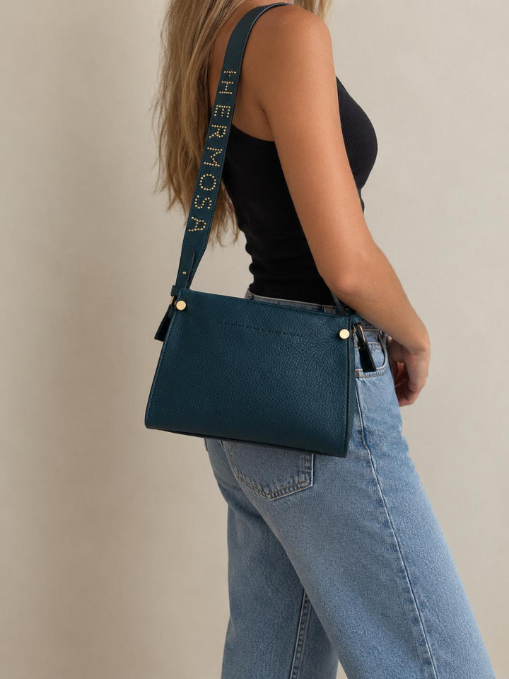 Bolso Musa azul petróleo
