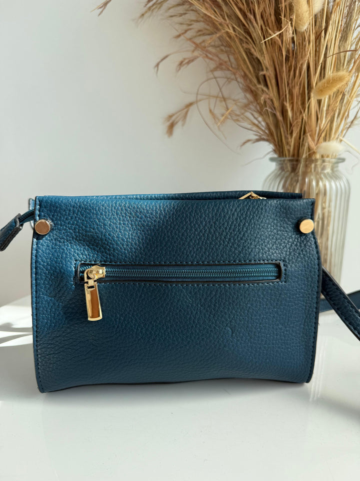 Bolso Musa azul petróleo