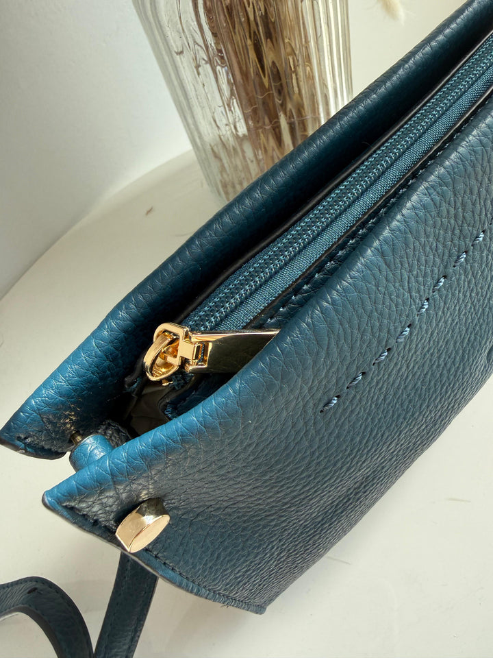 Bolso Musa azul petróleo