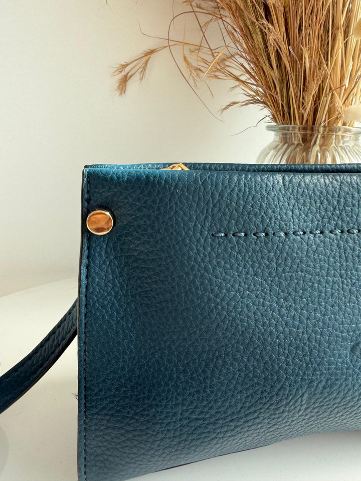 Bolso Musa azul petróleo