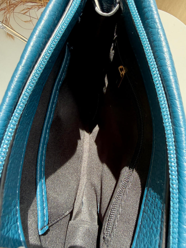 Bolso Musa azul petróleo