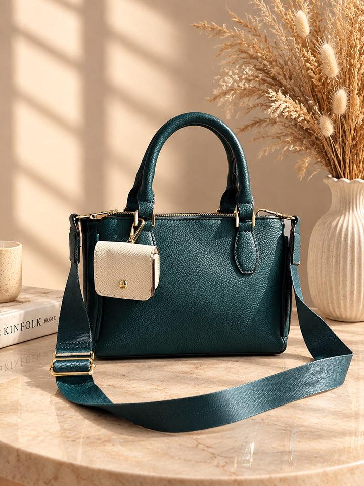 Bolso Sabina azul petróleo