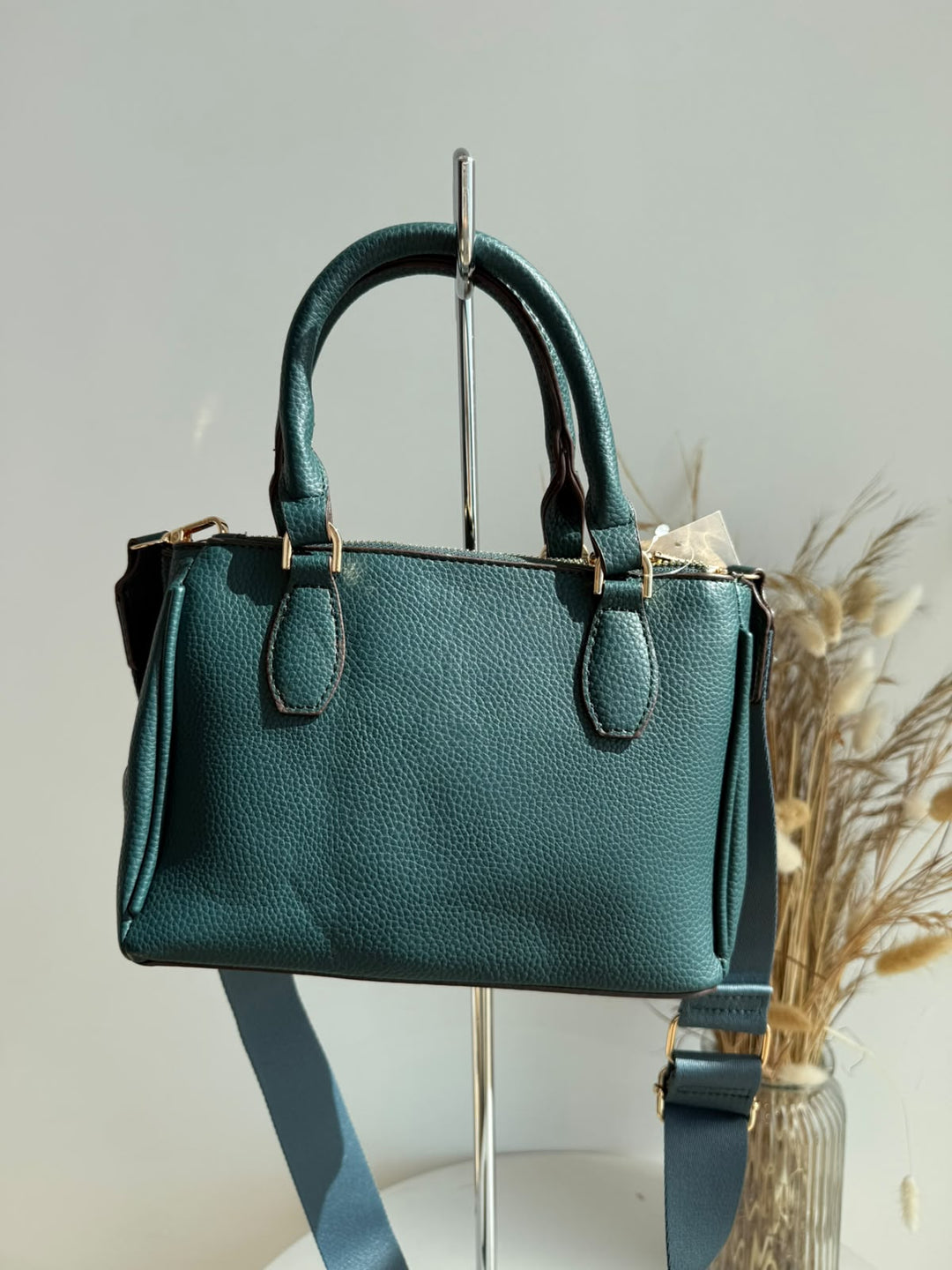 Bolso Sabina azul petróleo