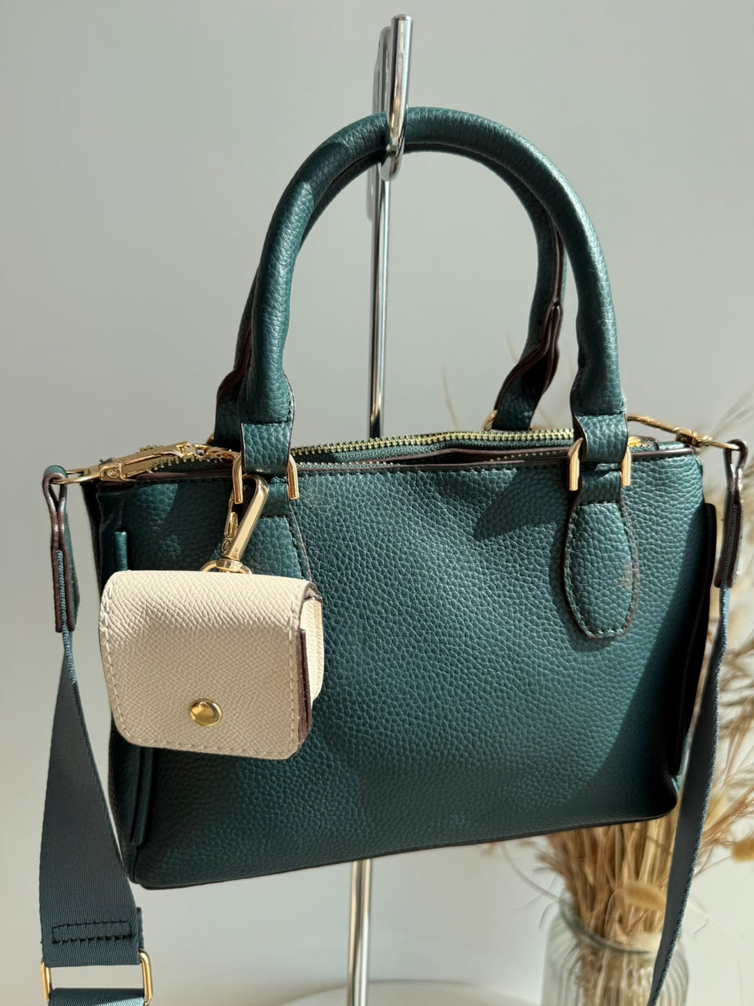 Bolso Sabina azul petróleo