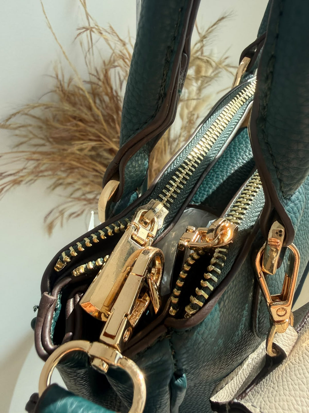Bolso Sabina azul petróleo