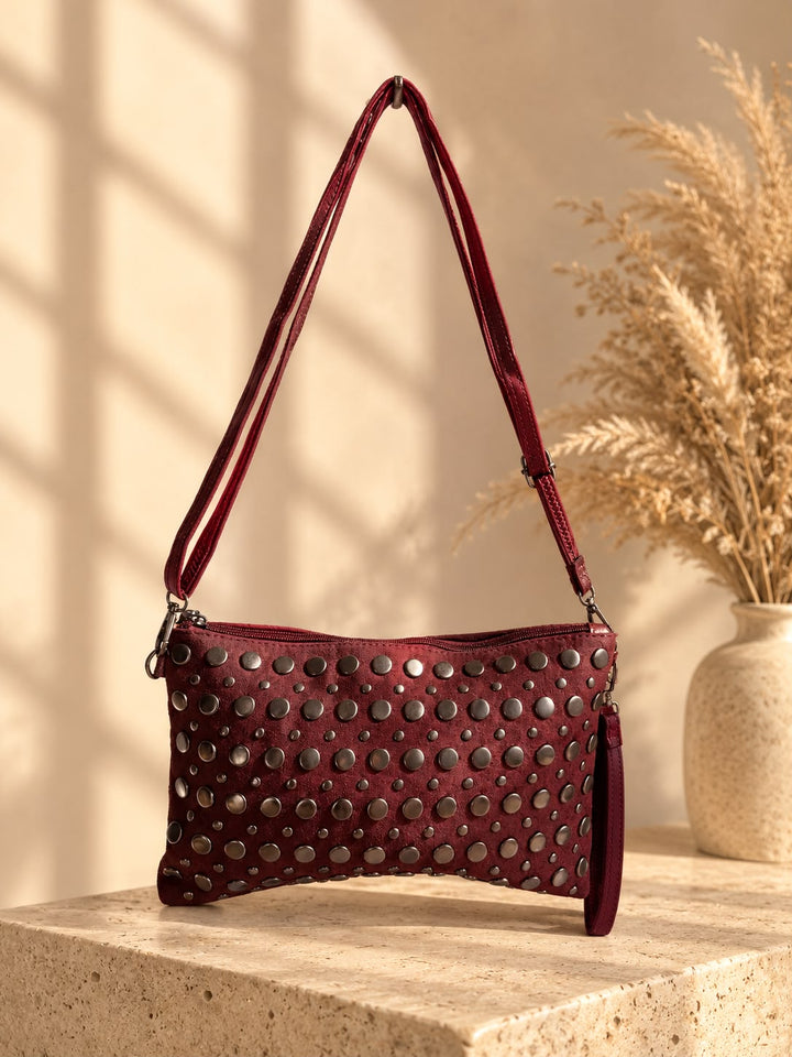 Bolso Olivia burdeos