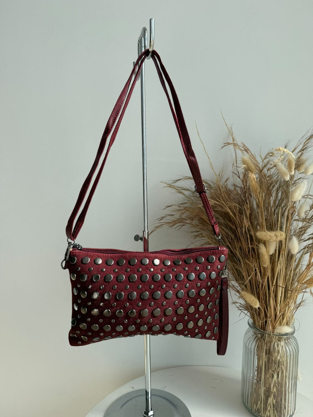 Bolso Olivia burdeos