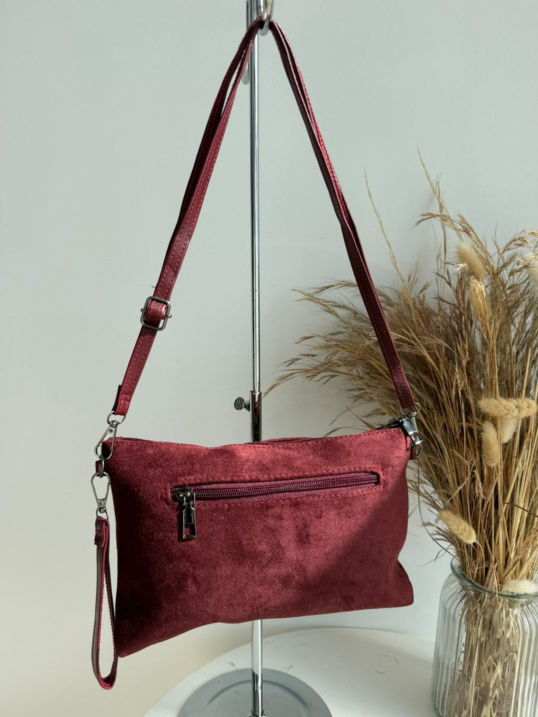 Bolso Olivia burdeos