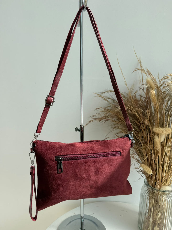 Bolso Olivia burdeos