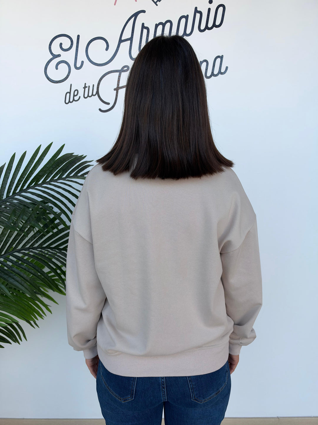 Sudadera Otoño beige
